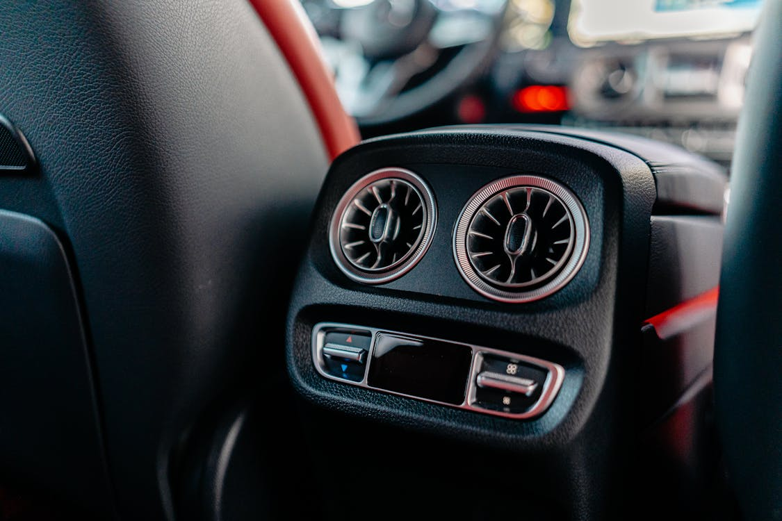 auto ac close up image