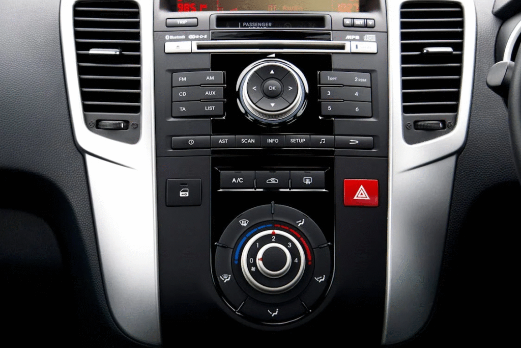 auto ac close up image